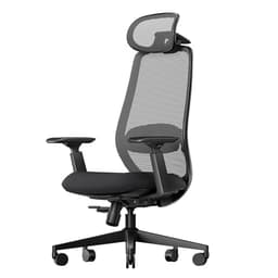 ProtoArc Ergonomic Office Chair – EC200 High-Back Mesh Computer Chair with Lumbar Support, 3D Adjustable Headrest & Sliding Seat for 8+ Hour Comfort, Big & Tall Home Office Desk Chairs - Black