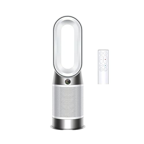 Dyson Purifier Hot+Cool HP07 Air Purifier, Heater, and Fan - White/Silver, Large