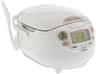 Zojirushi NS-ZCC10 5-1/2-Cup Neuro Fuzzy Rice Cooker and Warmer, Premium White