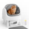 Self Cleaning Cat Litter Box, Automatic Litter Box for Multiple Cats, Integrated Safety Protection with Open-Top Design