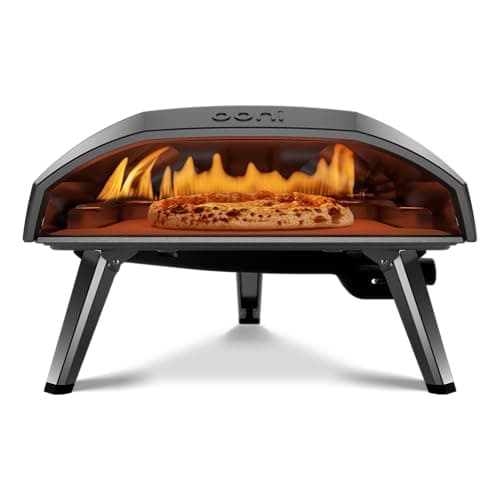 Ooni Koda 16 Gas Powered Pizza Oven – 28mbar Propane Outdoor Oven, Portable Pizza Oven For Fire and Stonebaked 16 Inch Pizzas, With Gas Hose & Regulator, Countertop Pizza Maker, Outdoor Pizza Cooker