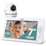 kokit 7" 1080P Full HD Video Baby Monitor No WiFi,100 Hrs 5000mAh Battery Runs 4 Days,4X Zoom,Remote 355° Pan-Tilt,2-Way Talk with Temp Alert/Lullabies/VOX