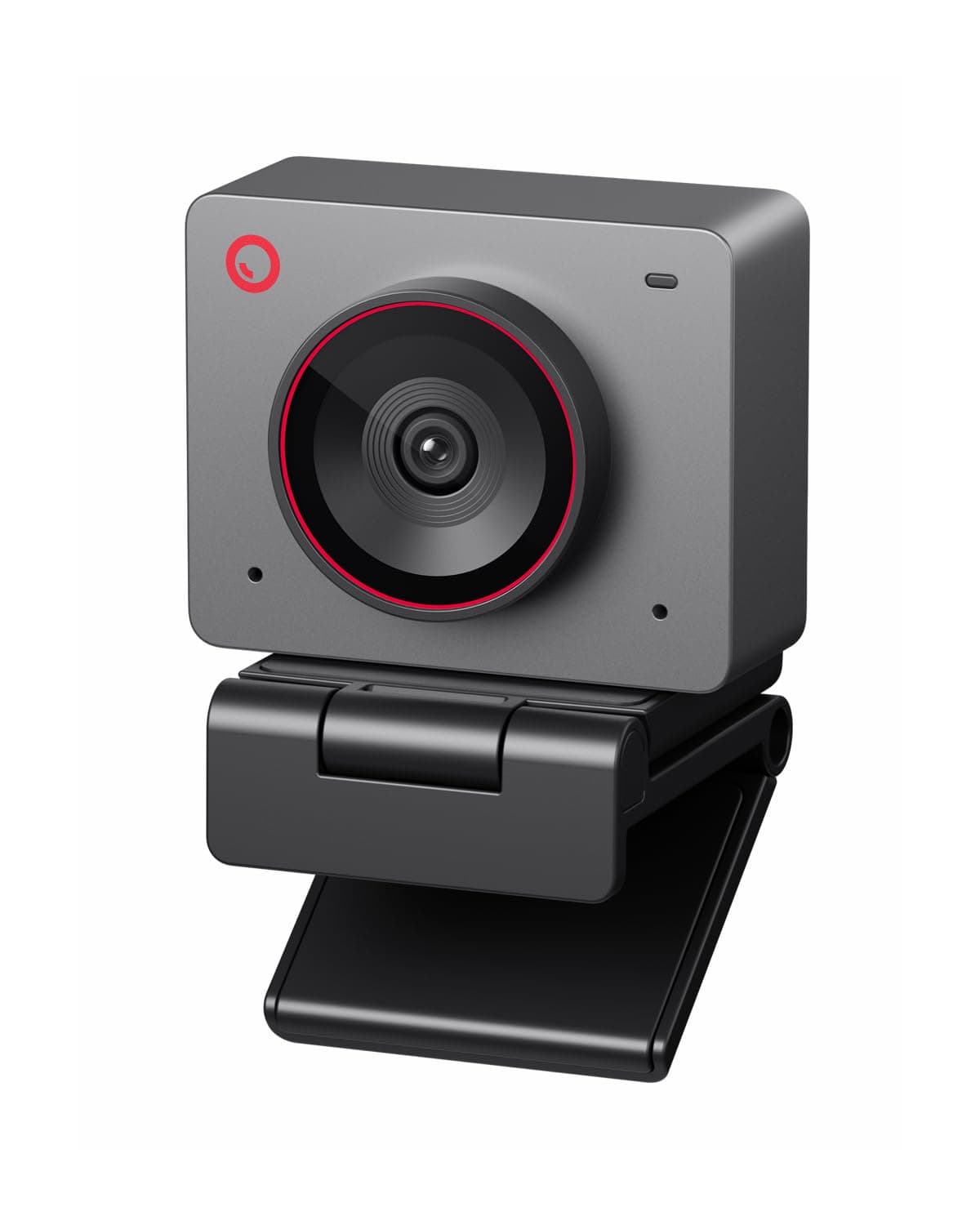 OBSBOT Meet 2-4K Webcam for PC with 1/2" Sensor, AI Framing & Autofocus, Beauty Mode, Lightweight, Gesture Control, HDR, Dual Microphone, 60 FPS, Web Cam for Streaming, Meeting, Gaming. (Space Grey) Meet 2 Grey