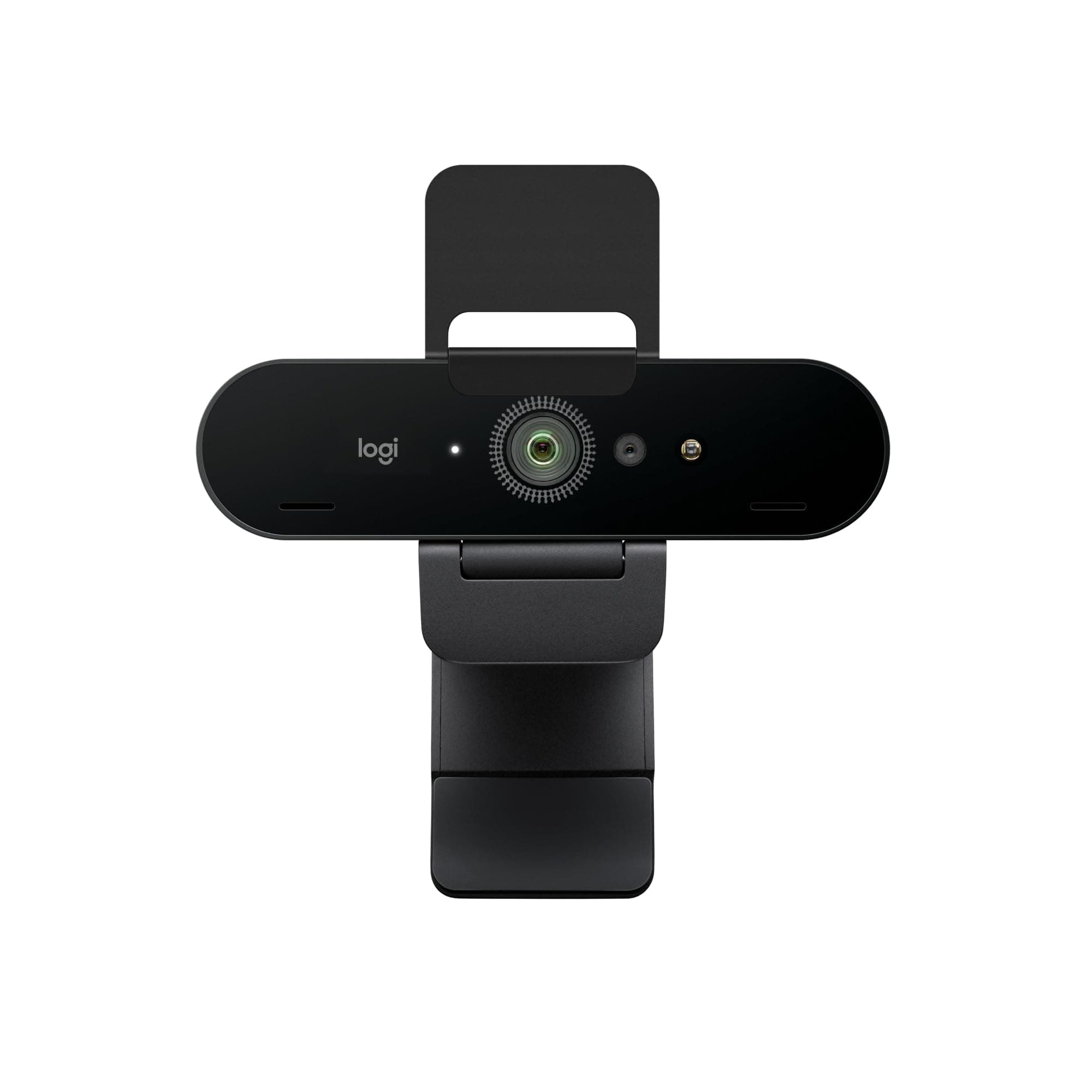 ‎Logitech Logitech Brio 4K Webcam, Video Calling, Noise-Cancelling mic, HD Auto Light Correction, Wide Field of View, Windows Hello Works with Microsoft Teams, Zoom, Google Meet, PC/Mac/Laptop/MacBook/Tablet