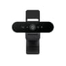 Logitech Brio 4K Webcam, Video Calling, Noise-Cancelling mic, HD Auto Light Correction, Wide Field of View, Windows Hello Works with Microsoft Teams, Zoom, Google Meet, PC/Mac/Laptop/MacBook/Tablet