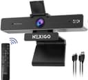 NexiGo Zoom Certified, N950P 4K Zoomable Webcam with Remote Control, Sony_Starvis Sensor, 5X Digital Zoom, Pro Web Camera with Dual Stereo Mics, for Zoom Skype Teams Twitch Webcam 4K