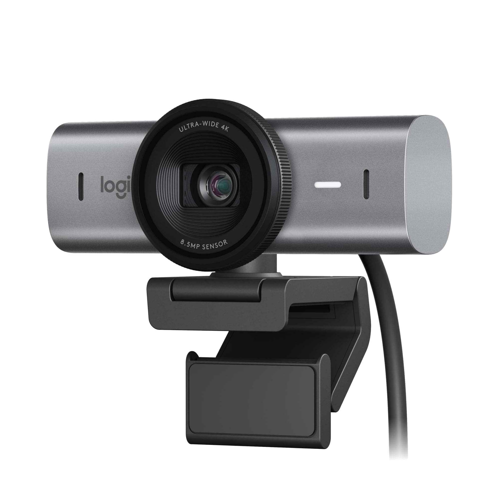 Logitech Logitech MX Brio Ultra HD 4K Collaboration, Streaming Webcam, 1080p at 60 FPS, Show Mode, Works with Microsoft Teams, Zoom, Google Meet, Nintendo Switch 2 New GameChat Mode - Graphite