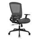 ELABEST T96 Mesh Office Chair,Ergonomic Computer Desk Chair,Sturdy Task Chair- Adjustable Lumbar Support & Armrests,Tilt Function,Comfort Wide Seat,Swivel Home Office Chair Charcoal