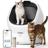 PETLIBRO Luma Automatic Cat Litter Box AI-Camera Waste Analysis, Auto Odor-Control Self Cleaning Cat Litter Box with Multi-Cats Recognition, Smart App Usage Tracking, Safety Sensors and Large Open Top White Luma Cat Litter Box