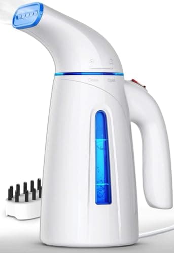 OGHom Steamer for Clothes, Handheld Clothing Steamer for Garment, 240ml Big Capacity 700W Portable Travel Steam Iron (Blue) - Handheld Steamers