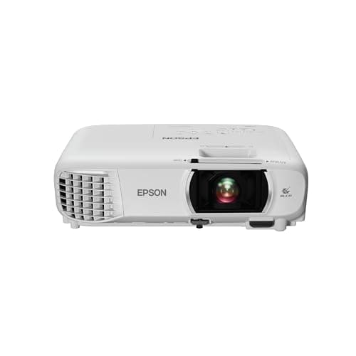 Epson Home Cinema 1100 3-Chip 3LCD Wireless 1080p Projector Streaming with Apple AirPlay, Miracast, Media Room/Gaming, 3,400 Lumens Color and White Brightness, Speaker, 16000:1 Contrast, 2x HDMI - Home Projectors