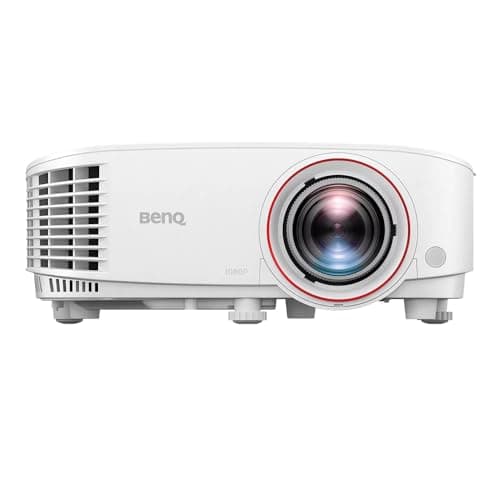 BenQ TH671ST | 1080p Short Throw Gaming Projector | Gaming Mode for Intense Low Input Lag Action | 3000 Lumens | Auto Vertical Keystone | Universal Connectivity | Built in speaker