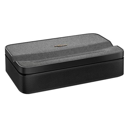 Optoma ML1080UST PHOTON GO Ultra Short Throw 1080p HDR10 Portable Projector, Triple Laser (RGB), Onboard Google TV with Netflix and Disney+ Certified, Built-in Battery, Wi-Fi & Bluetooth