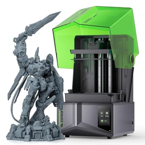 ELEGOO Saturn 4 Resin 3D Printer, 10" 12K HD Mono LCD, Smart Automatic Leveling, AI Print Monitoring, Large Printing Volume 8.62 × 4.84 × 8.66 inches