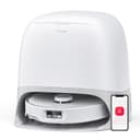 roborock Qrevo Curv Robot Vacuum and Mop, 18,500Pa Suction, Zero-Tangling, AdaptiLift Chassis, FlexiArm Technology, Hot Water Mop Washing & Dock Self Cleaning, Al Obstacle Recognition Roborock Qrevo Curv (WHITE)