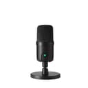 Amazon Basics USB Condenser Microphone for Streaming, Recording, and Podcasting on PC, Plug and Play, Cardioid Pickup, Adjustable Stand with 360° Rotation, 5.8 x 3.4 inches, Black